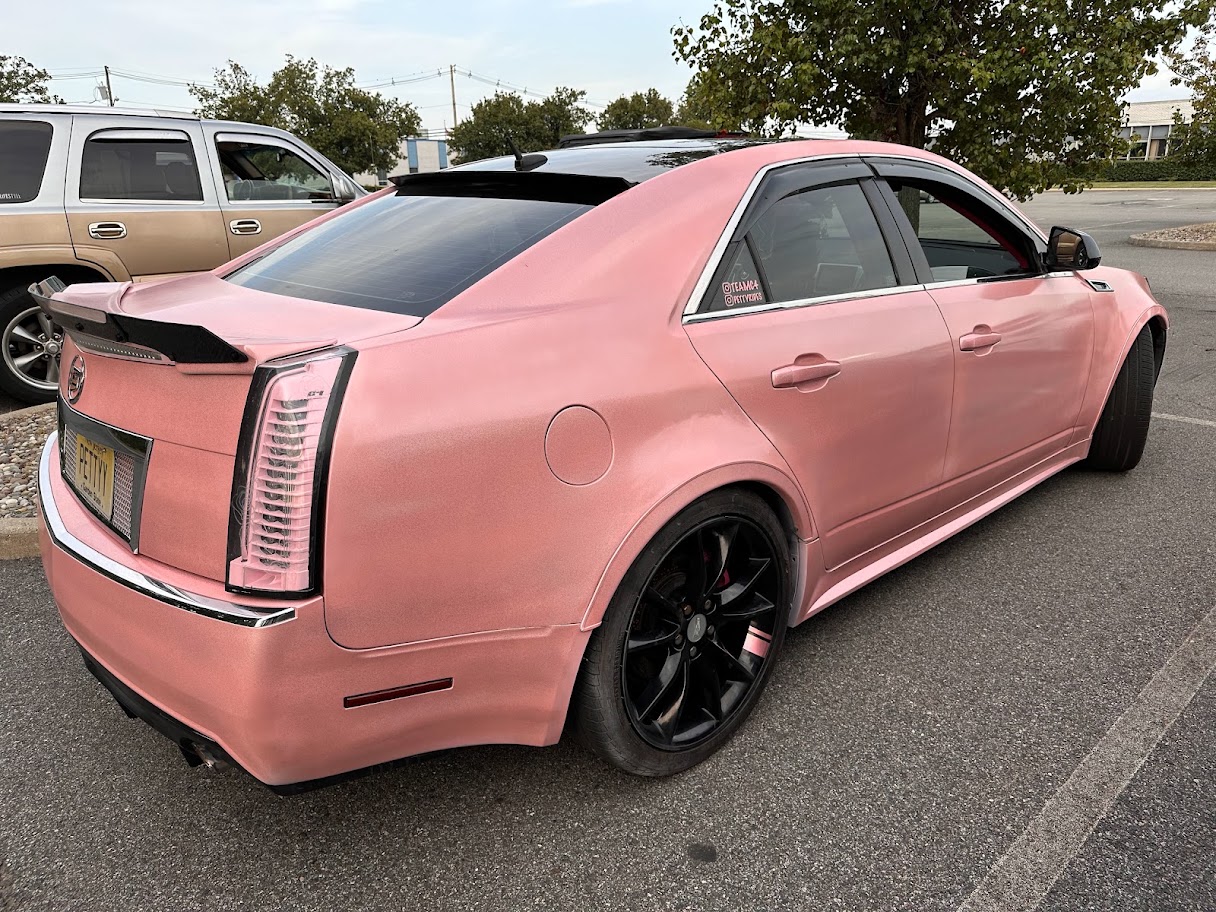PETTY CTS — rear 3/4 with widebody fenders