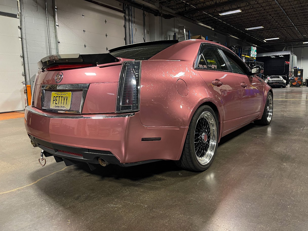 PETTY CTS rear with custom taillights